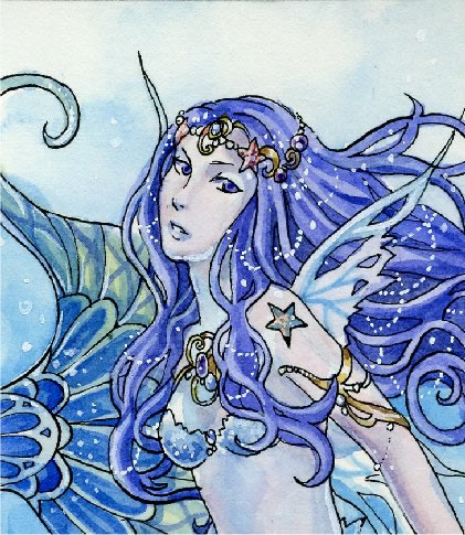 QS Blue Mermaid - Click Image to Close